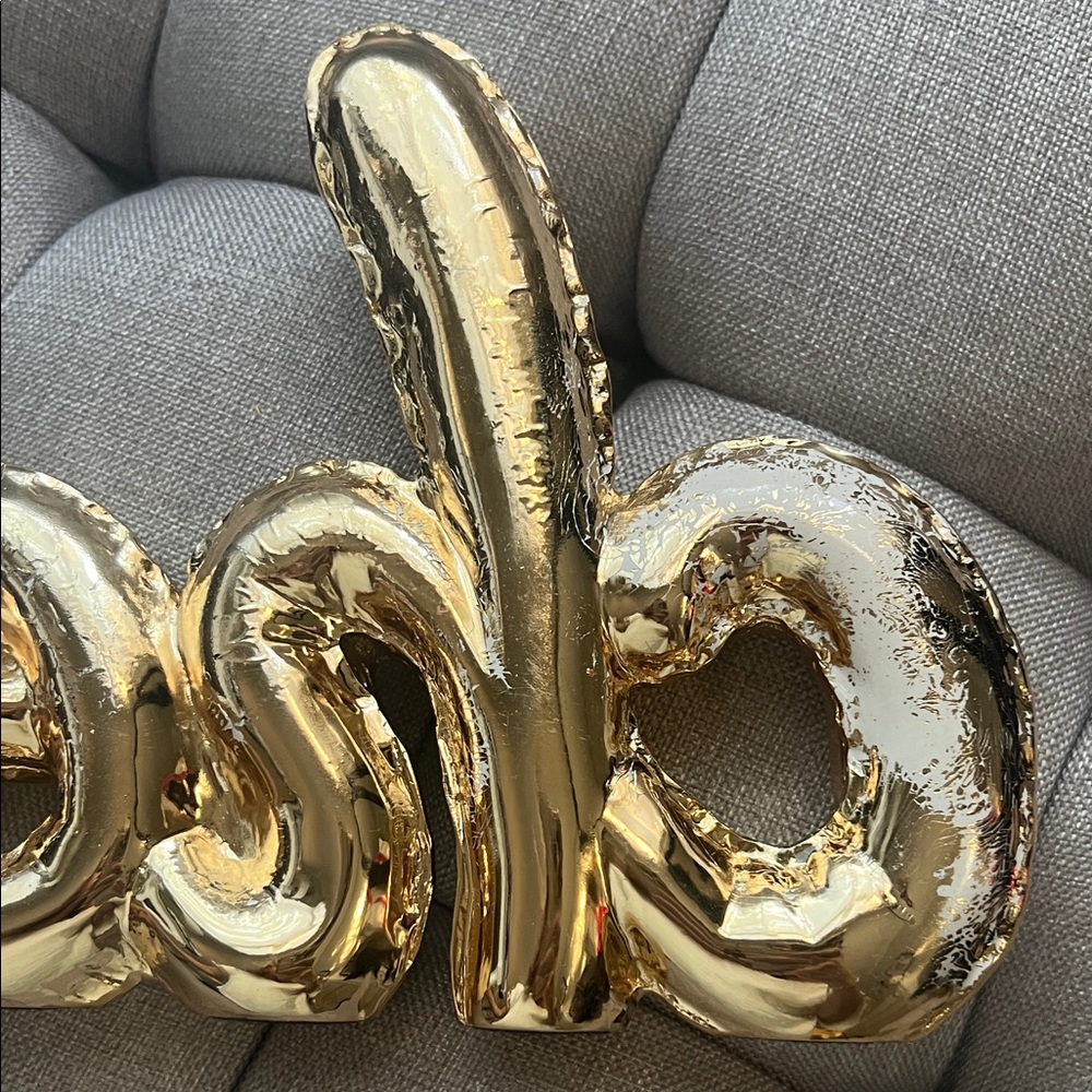 Gold 'Cheers' Decorative Sign - Picture 5 of 6